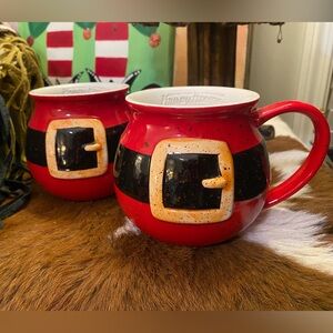 NEW Krispy Kreme Santa Mug Set